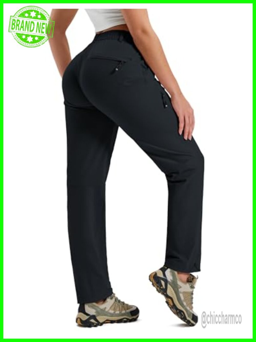 UPF50 Quick Dry Hiking Cargo Pants 5 Pockets